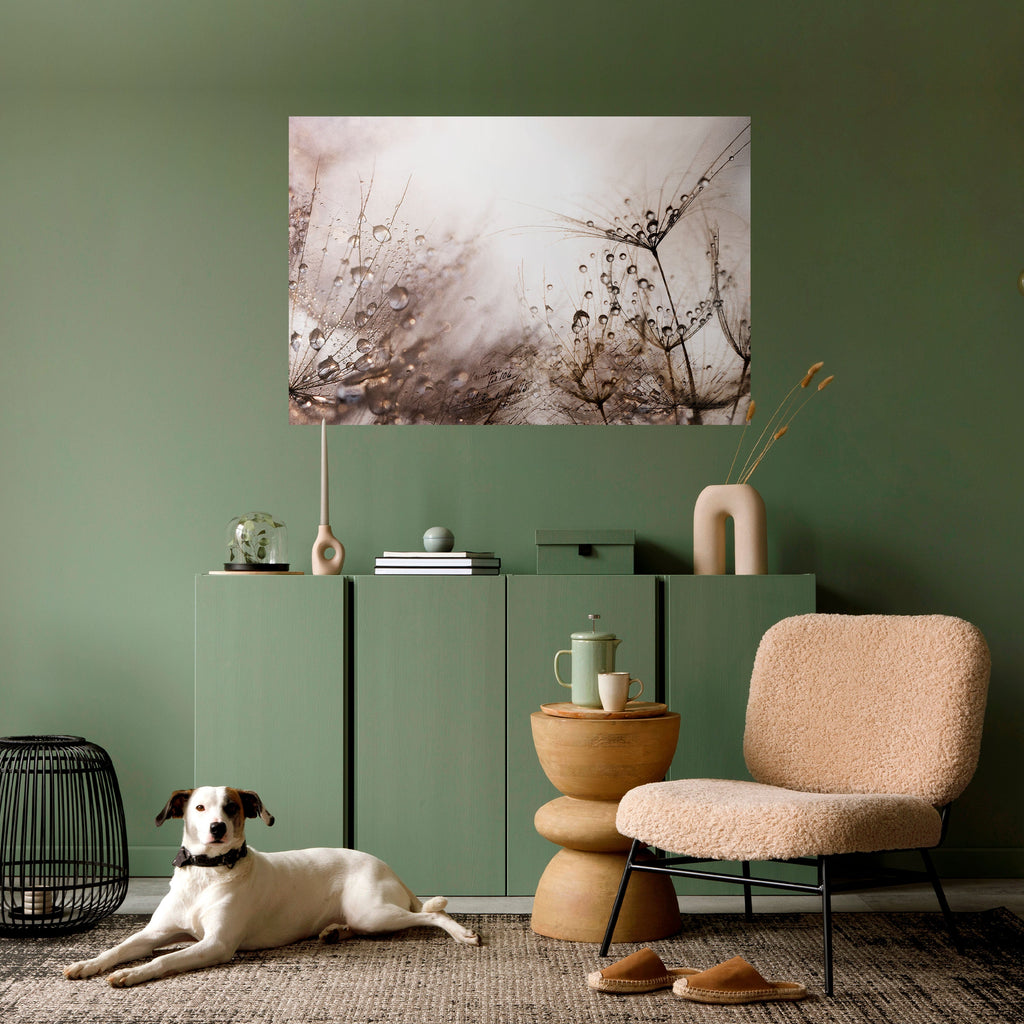 FLEETING DAWN Peel and Stick Horizontal Poster