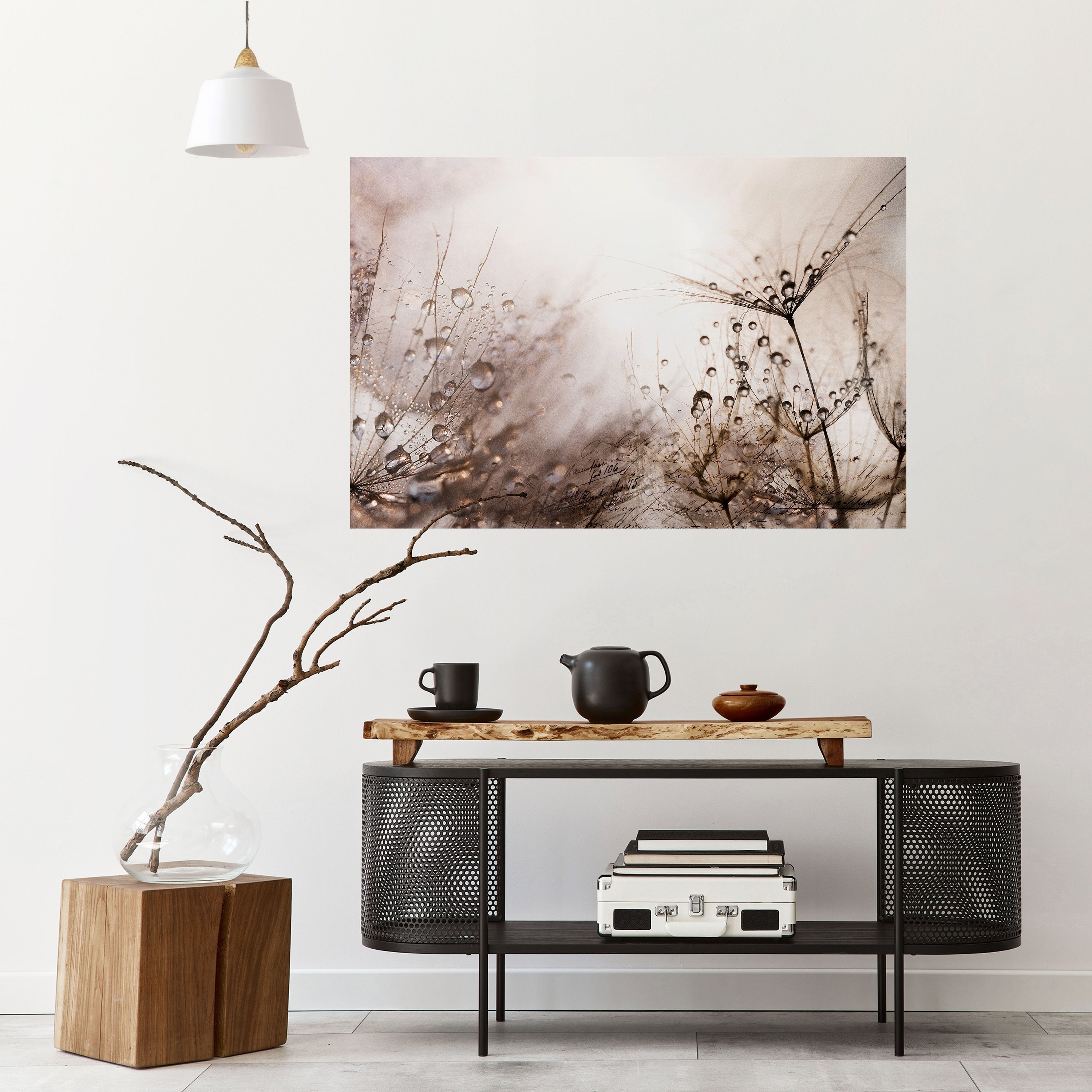 FLEETING DAWN Peel and Stick Horizontal Poster