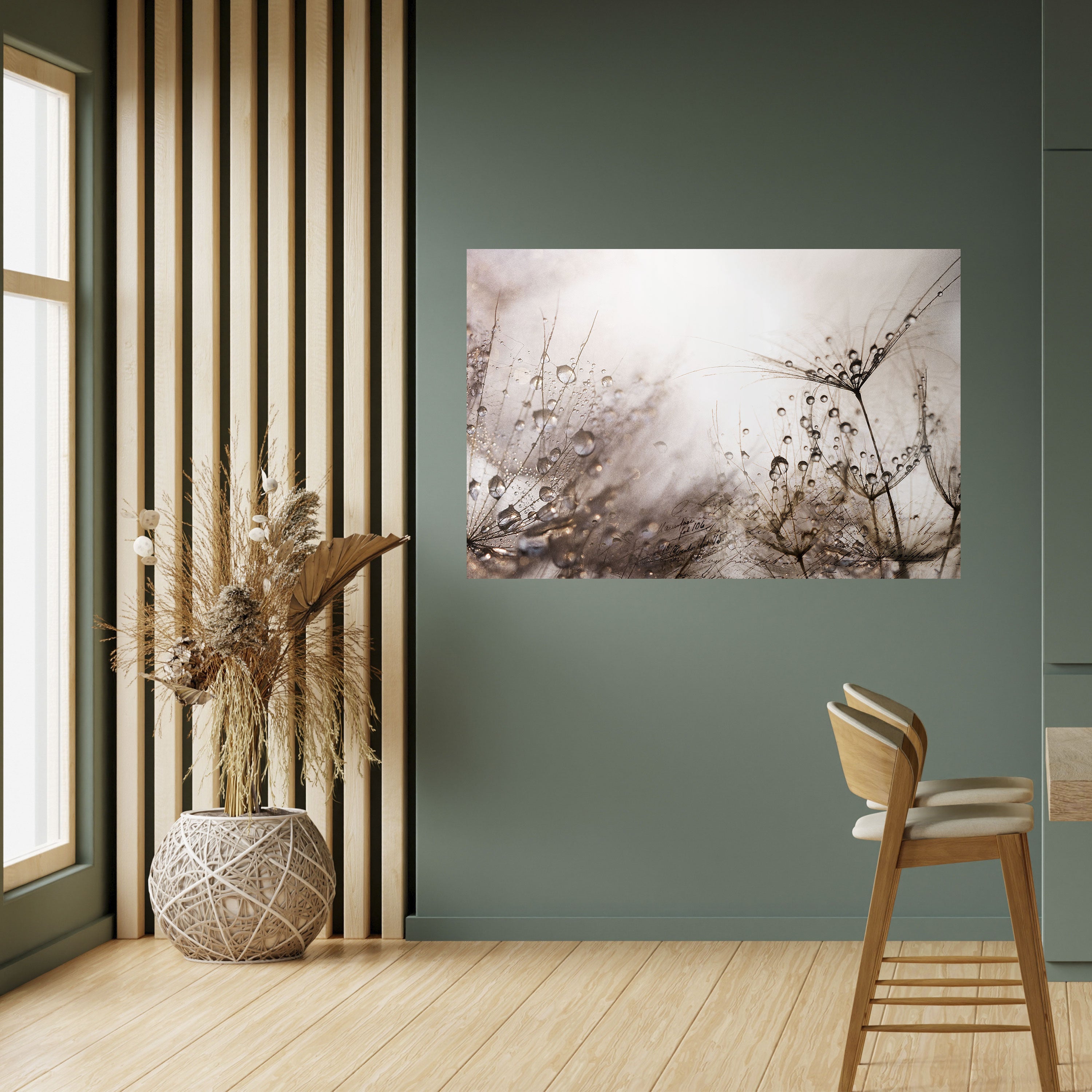 FLEETING DAWN Peel and Stick Horizontal Poster