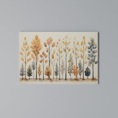 AUTUMN FOREST Horizontal Canvas Print