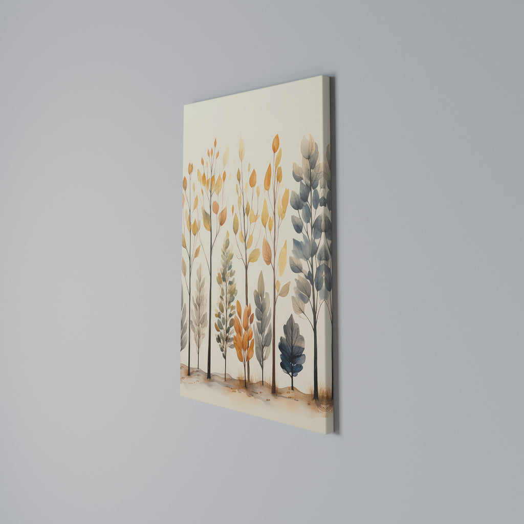 AUTUMN FOREST Vertical Canvas Print