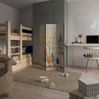 AUTUMN FOREST Decorative 3-Panel Room Divider