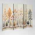 AUTUMN FOREST Decorative 6-Panel Room Divider