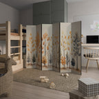 AUTUMN FOREST Decorative 6-Panel Room Divider