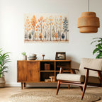 AUTUMN FOREST Peel and Stick Horizontal Poster