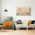 AUTUMN FOREST Peel and Stick Horizontal Poster