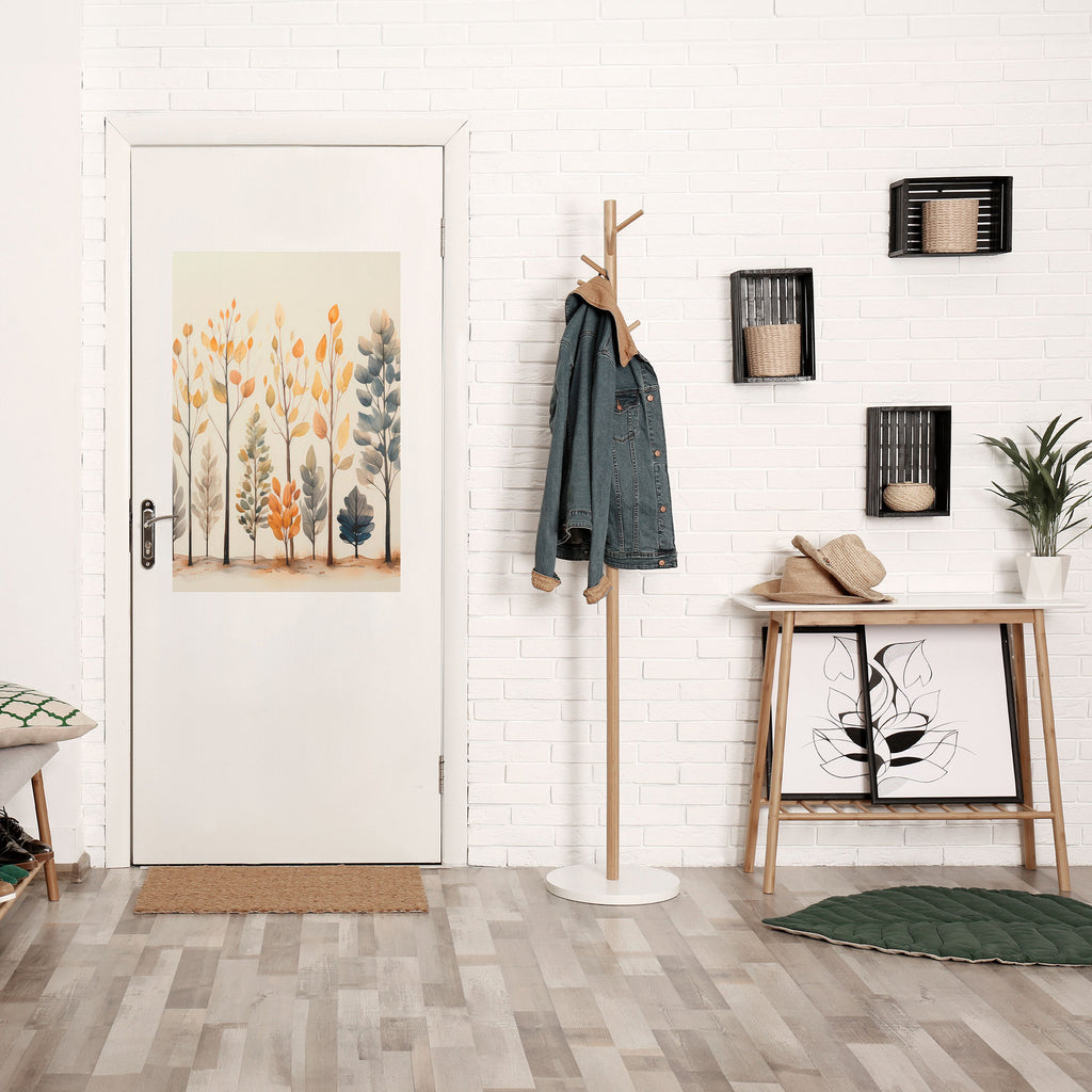 AUTUMN FOREST Peel and Stick Vertical Poster