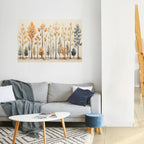 AUTUMN FOREST Peel and Stick Horizontal Poster