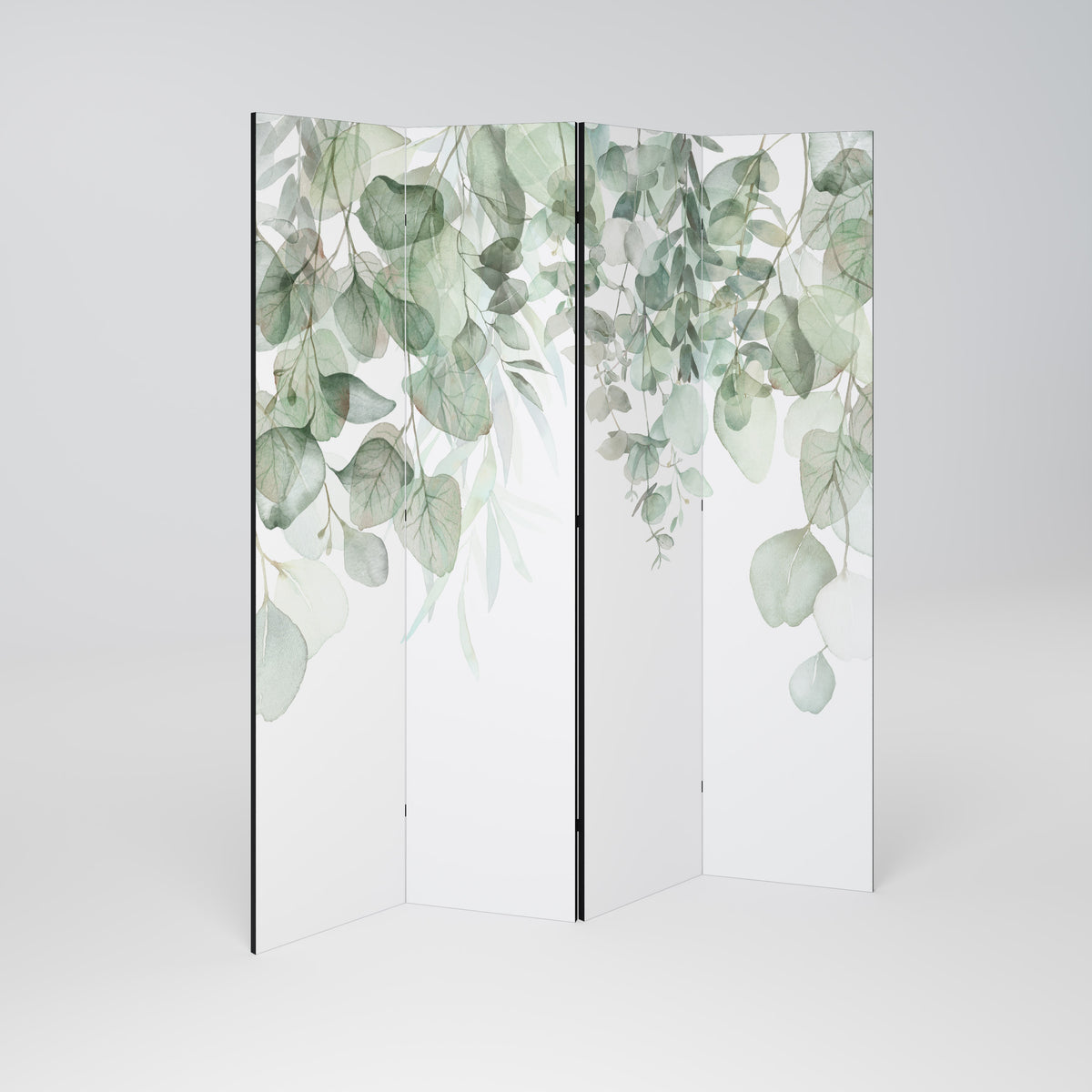 PURE VERDURE 4-Panel Room Divider