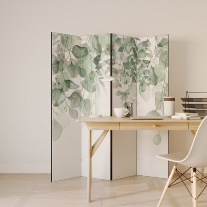 PURE VERDURE 4-Panel Room Divider