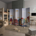 MEMORY OF RIGA Decorative 6-Panel Room Divider