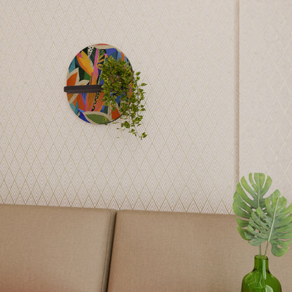 RAMPANT VEGETATION Art Shelf
