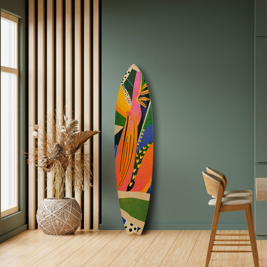 RAMPANT VEGETATION Surfboard Decorative Panel