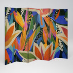 RAMPANT VEGETATION Biombo Decorativo de 6 Painéis