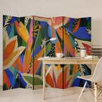RAMPANT VEGETATION Biombo Decorativo de 6 Painéis