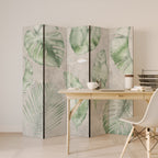 LUSH LEAF WHISPERS 5-Panel Room Divider