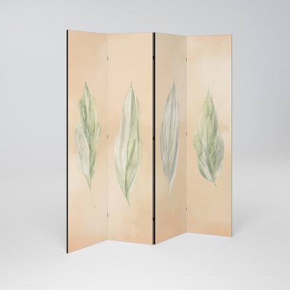LEAFY HARMONY Biombo de 4 Painéis