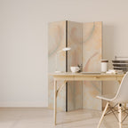 AURA OF LIGHT Decorative 3-Panel Room Divider