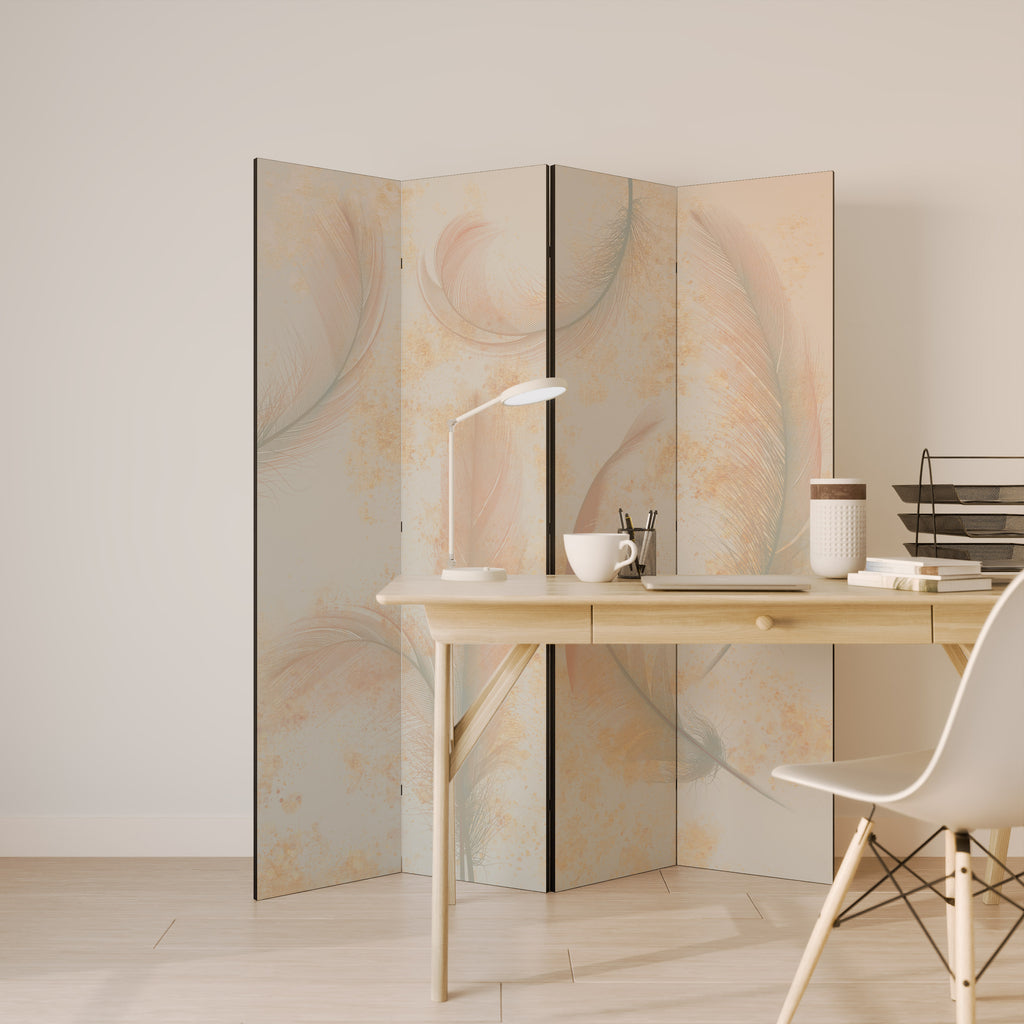 AURA OF LIGHT 4-Panel Room Divider