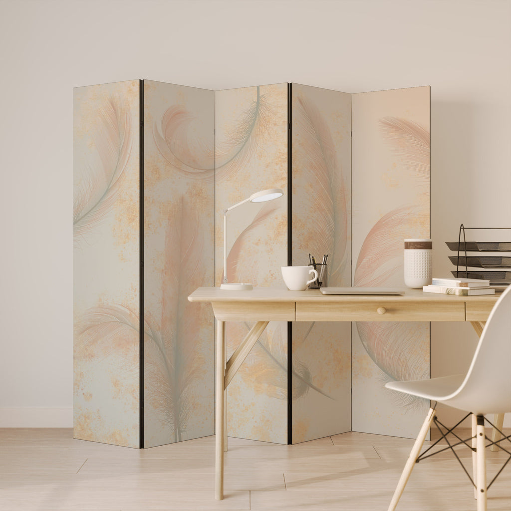 AURA OF LIGHT Decorative 5-Panel Room Divider