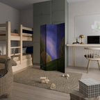 STARLIT VIBE Biombo de 3 Painéis