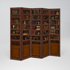 WISDOM IN WOOD Decorative 5-Panel Room Divider