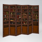 WISDOM IN WOOD Decorative 6-Panel Room Divider