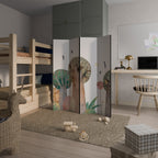 FLIGHT OVER 4-Panel Room Divider