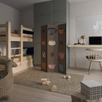 COFFEE BREAK Decorative 3-Panel Room Divider