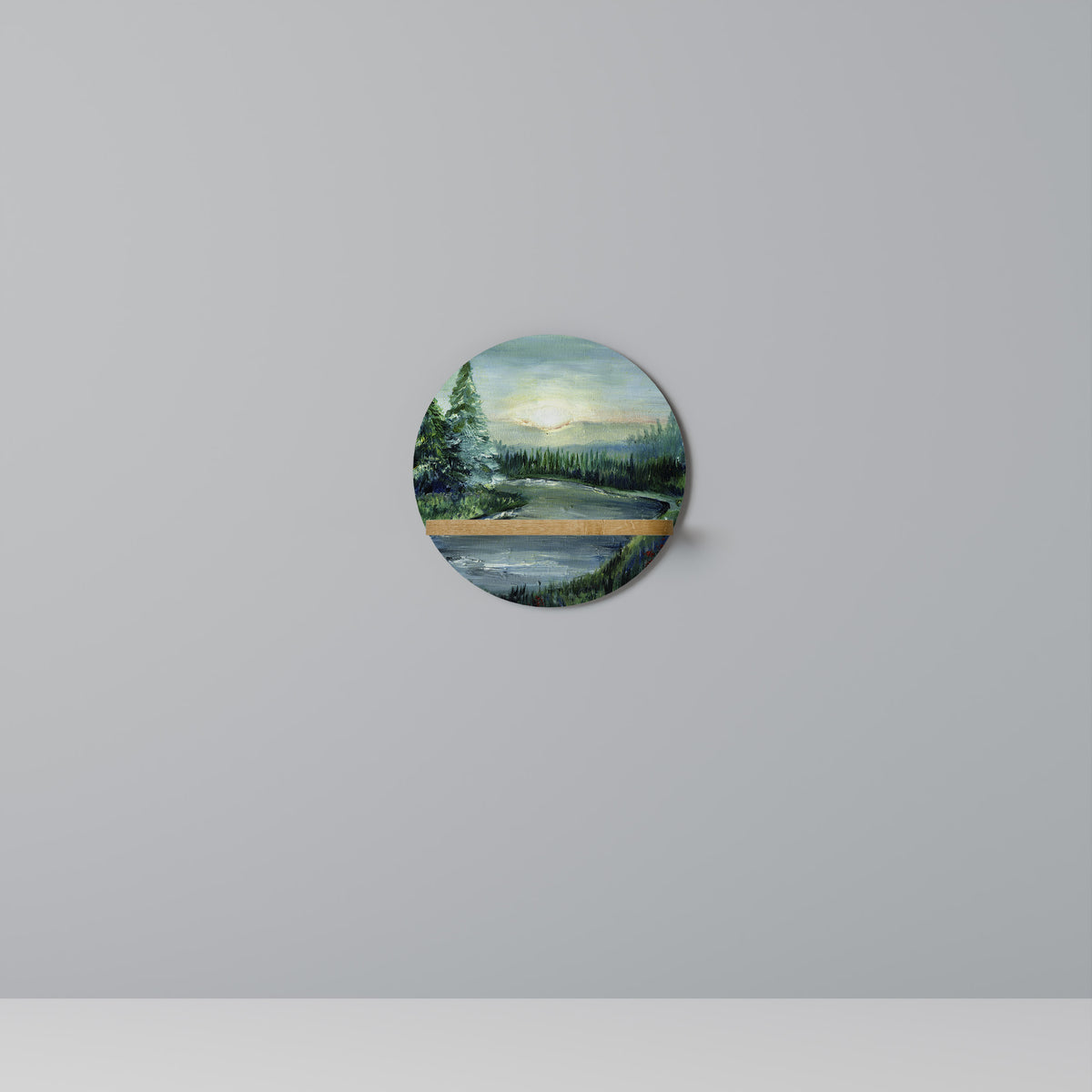 FOREST SUNSET Prateleira Artística