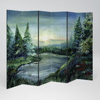FOREST SUNSET Biombo de 6 Painéis