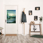 FOREST SUNSET Poster Vertical Autocolante