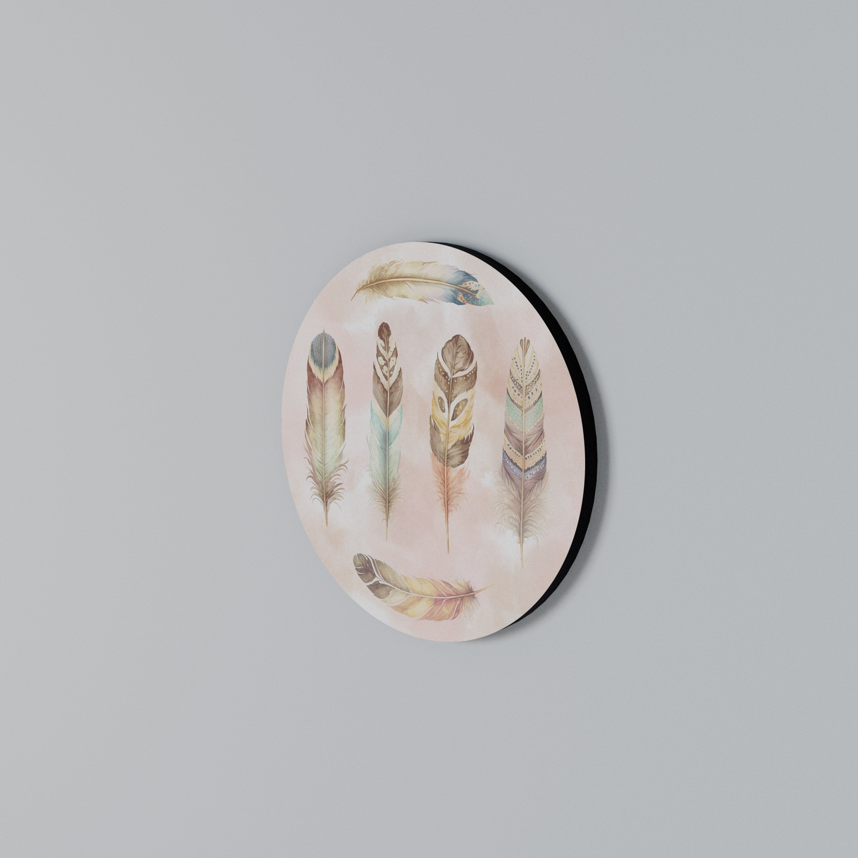 THE DELIQUESCE Arte de Parede Redonda