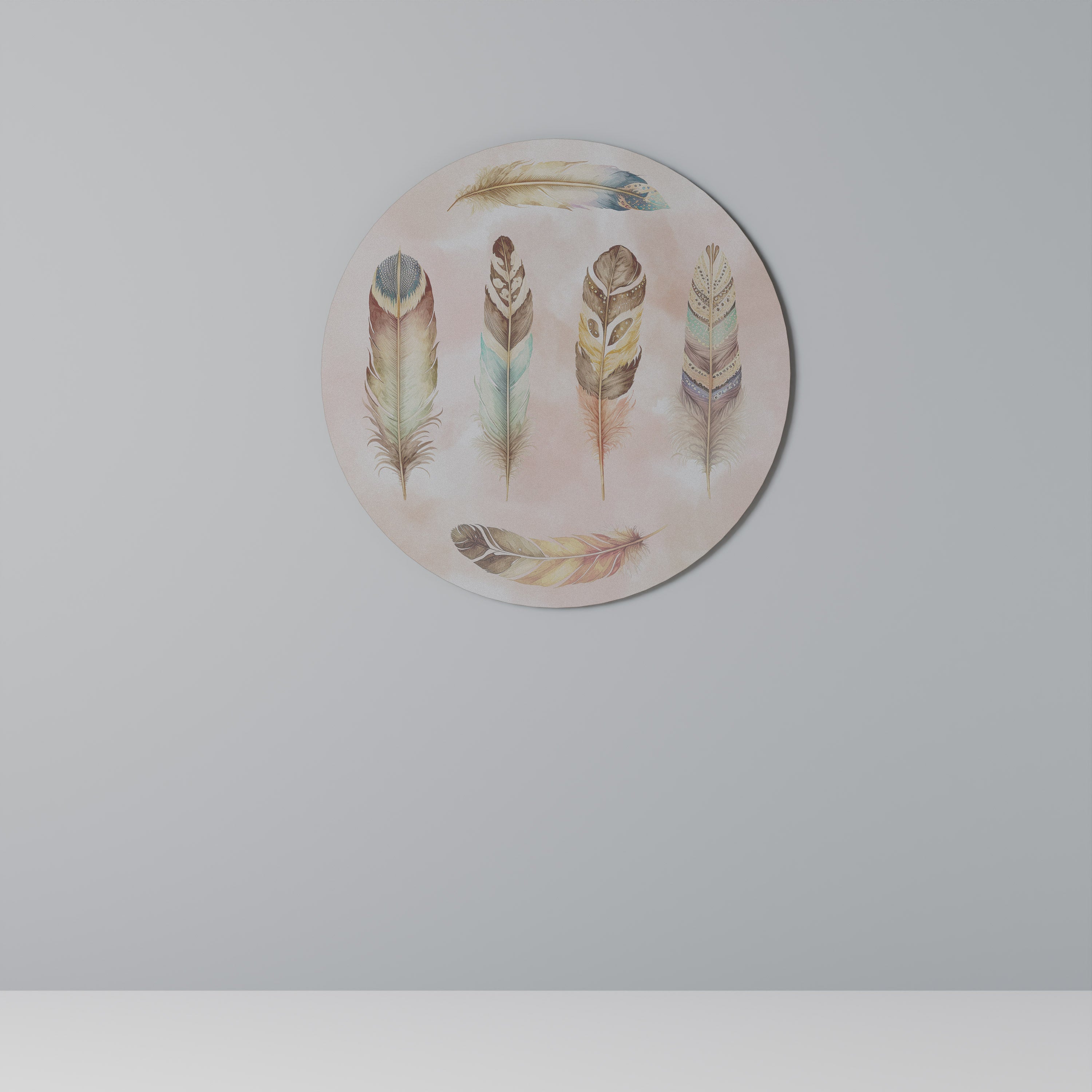 THE DELIQUESCE Round Wall Art