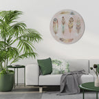 THE DELIQUESCE Round Wall Art
