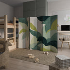 LEAFY VIBRATION Decorative 6-Panel Room Divider