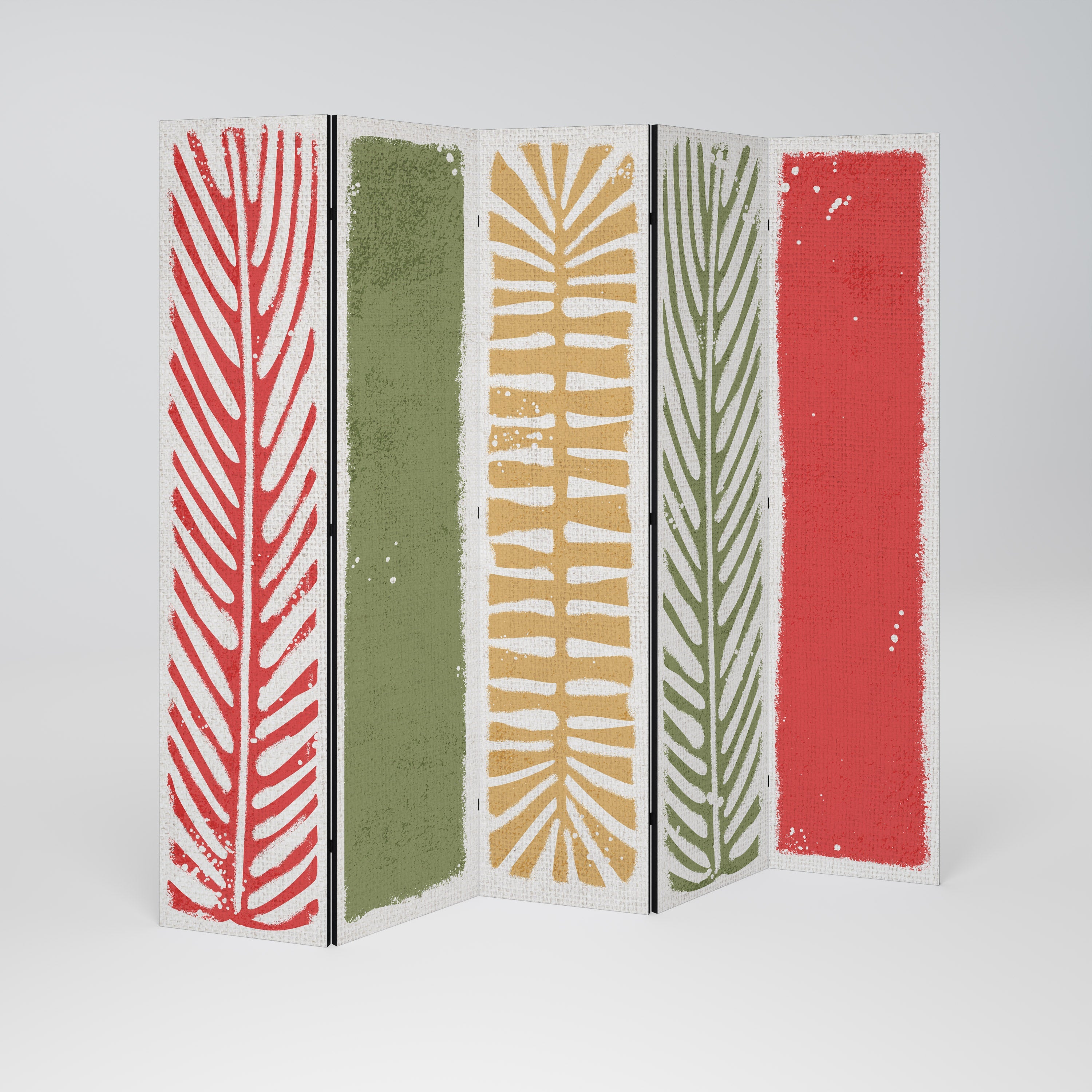 GREENERY WALK Biombo Decorativo de 5 Painéis