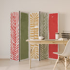 GREENERY WALK 5-Panel Room Divider