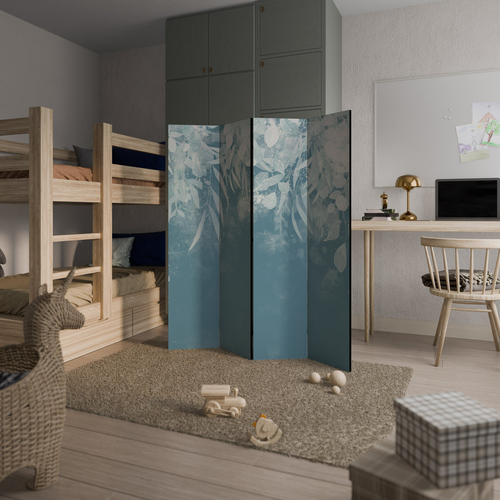 ELEGANT NATURES EMBRACE Biombo Decorativo de 4 Painéis