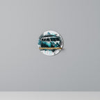 CARAVELLE LEGEND Prateleira Redonda Decorativa em Efeito Carvalho