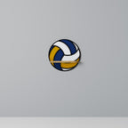 VOLLEYBALL HEED Prateleira Redonda Decorativa em Efeito Carvalho