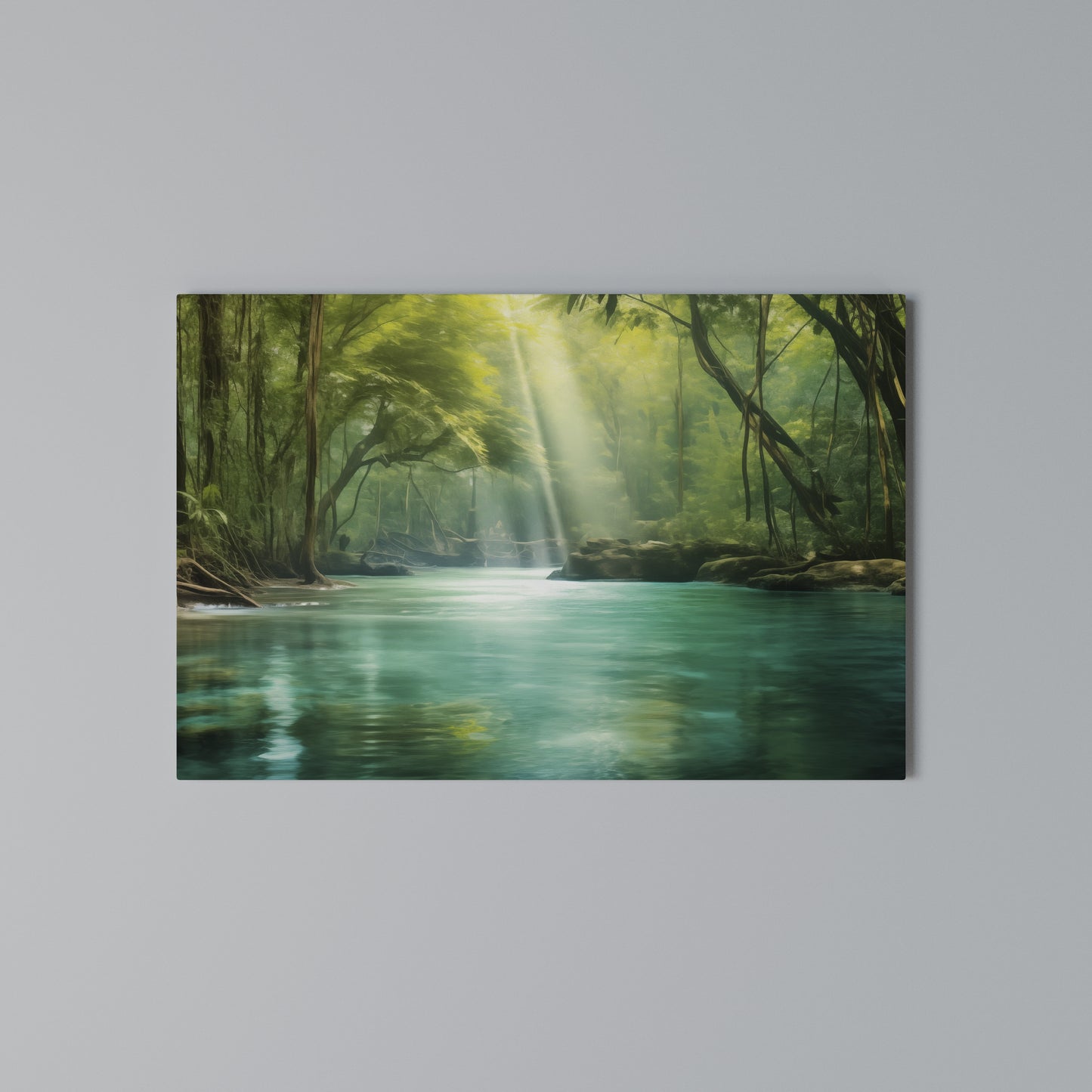 SERENE REFLECTIONS Horizontal Canvas Print