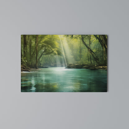 SERENE REFLECTIONS Horizontal Canvas Print