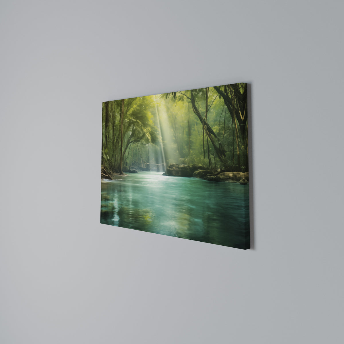 SERENE REFLECTIONS Horizontal Canvas Print