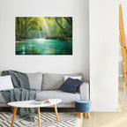 SERENE REFLECTIONS Peel and Stick Horizontal Poster