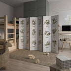 WHISPERS OF WILD HERBS Biombo de 6 Painéis