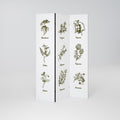 HERBAL FINESSE - DE Biombo Decorativo de 3 Painéis