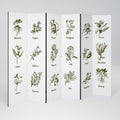 HERBAL FINESSE - DE Decorative 6-Panel Room Divider