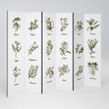 HERBAL FINESSE - IT Decorative 6-Panel Room Divider