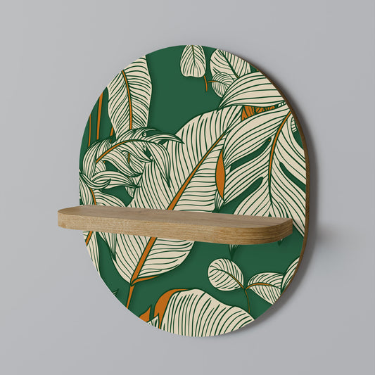 VERDANT PLEASURES Art Shelf